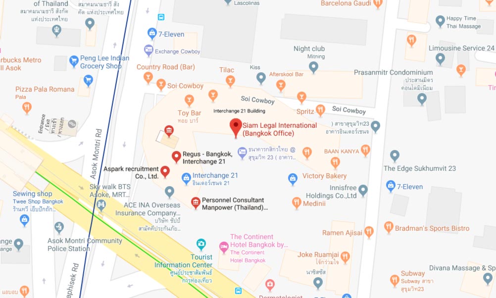 Office Location Map
